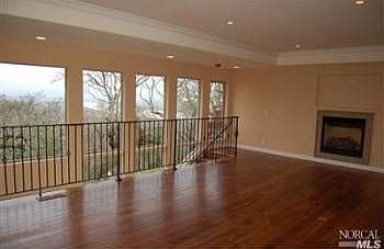 view from kitchen nook