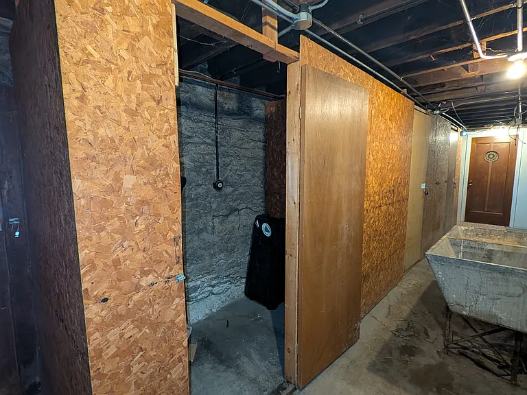 storage (in basement)