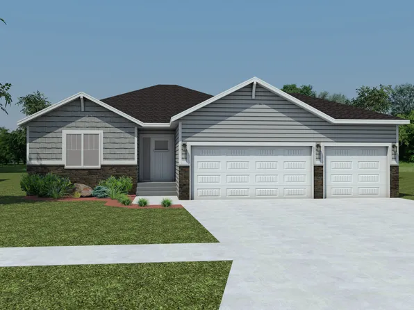 1439 CLASSIC RAMBLER 3 STALL Plan, Maple Lake Estates