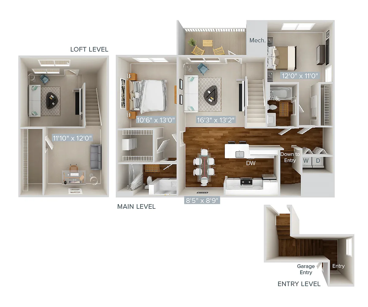 Floor plan B4L-1542-304