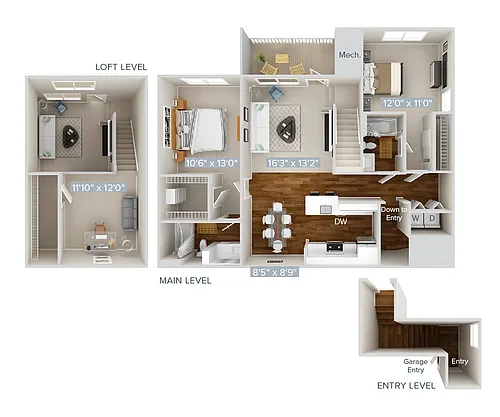 Floor plan B4L-1542-304