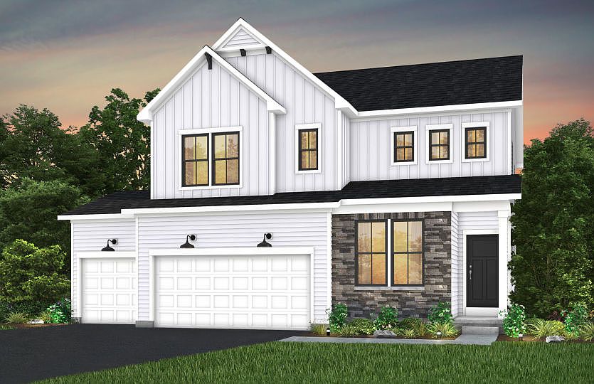 Farmhouse - FH206 with Masonry