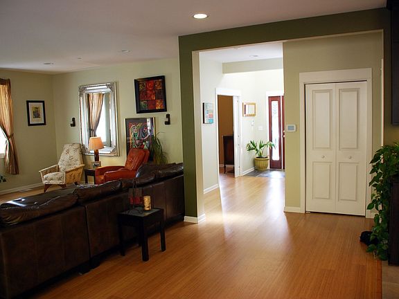 kitchen/living room view
