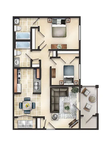 Floor plan The Bramley