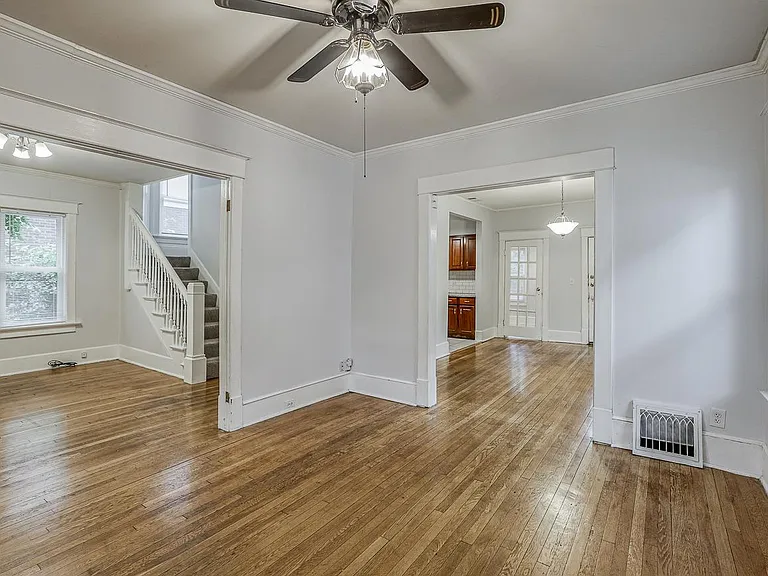 Double wide openings give an open plan feel