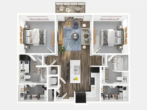 Floor plan B1