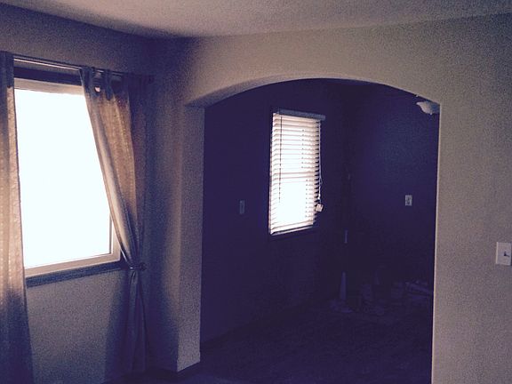 Looking into dining area