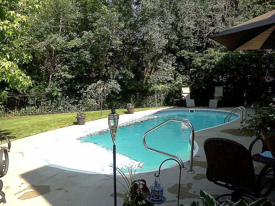 Backyard looking north