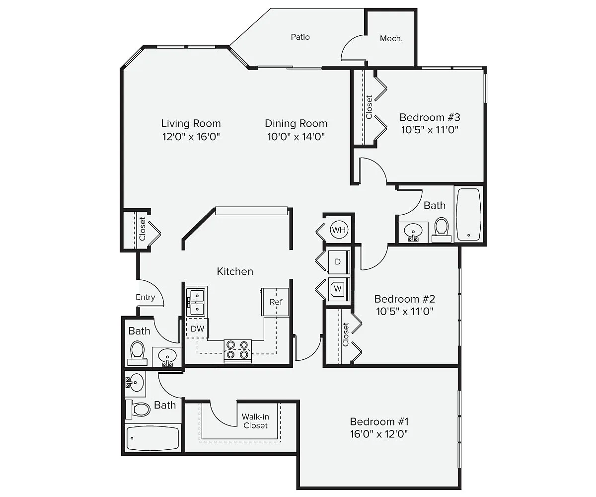 Floor plan C1