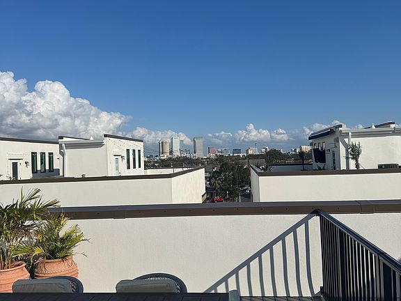 Rooftop View of Downtown Tampa