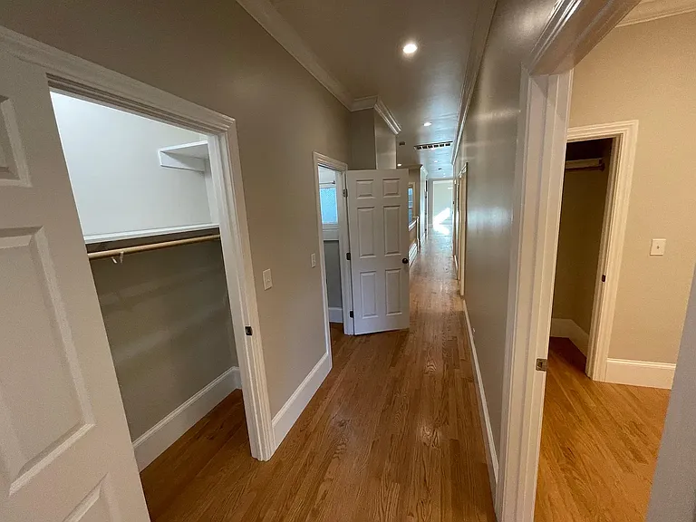 Lots of hall closet space