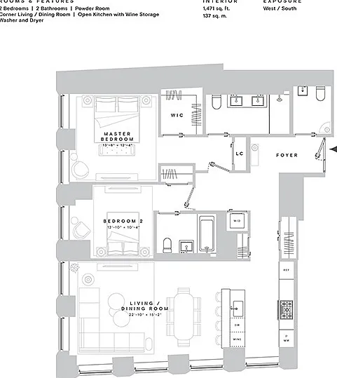 130 William St #28E — Photo 12