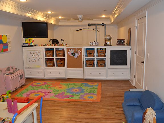 playroom/gym or media room