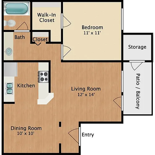 Floor plan Catalina