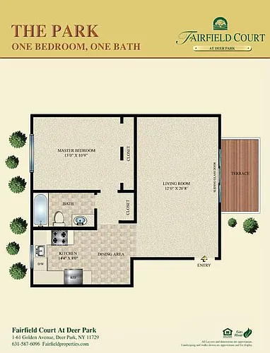 Floor plan The Park