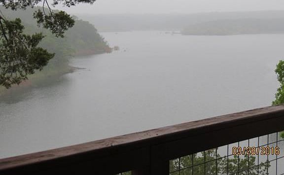 View from deck of Guest house/cabin