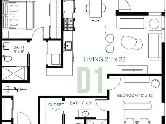 5th image of 1800 E 4th St Unit 318