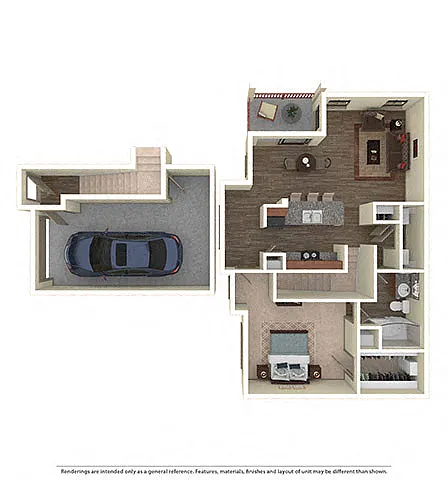 Floor plan A1E The Melograno