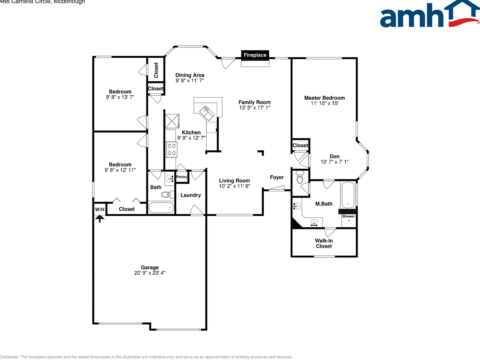 3 bed, 2.0 bath, 1646 sqft, $2,095 — Photo 2