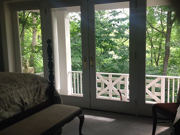 Summer views from the bedroom