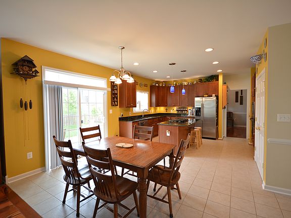 Informal dining area.