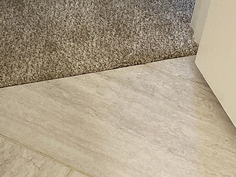 New flooring - Carpet and Porcelain Bath Tile on the 2nd Floor