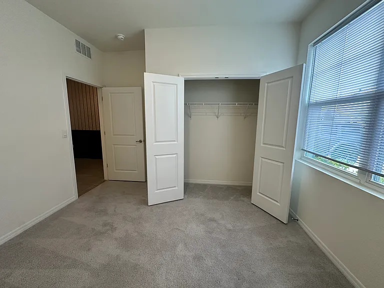 Bedroom #2 with large closet.