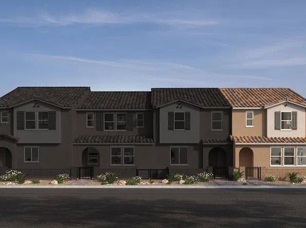 Plan 1619 End Unit Modeled Plan, Meadows at Sandstone at Tule Springs