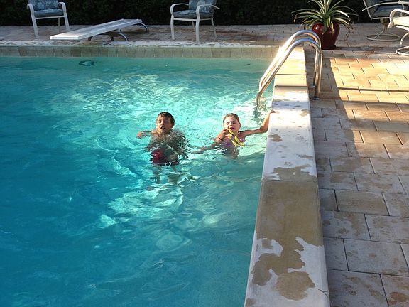 Children Swimming in Our Poo