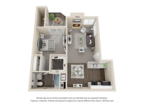 Floor plan Residence 1 Luxury