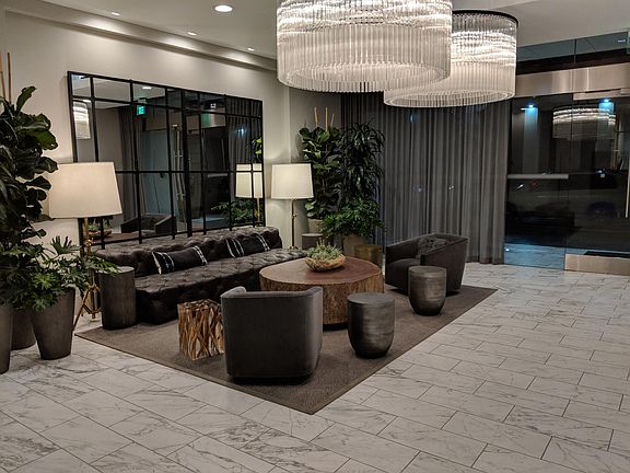 Remodeled lobby