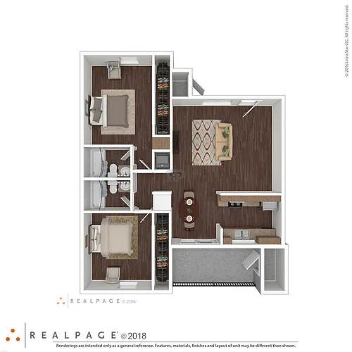 Floor plan DLUX