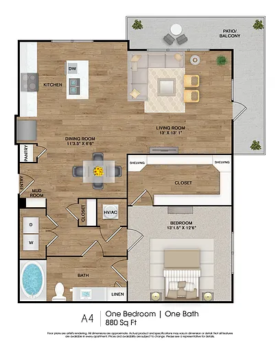 Floor plan A4