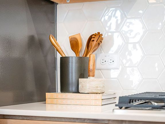 Gorgeous kitchen with natural light