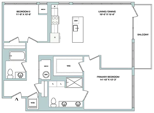 Floor plan B09