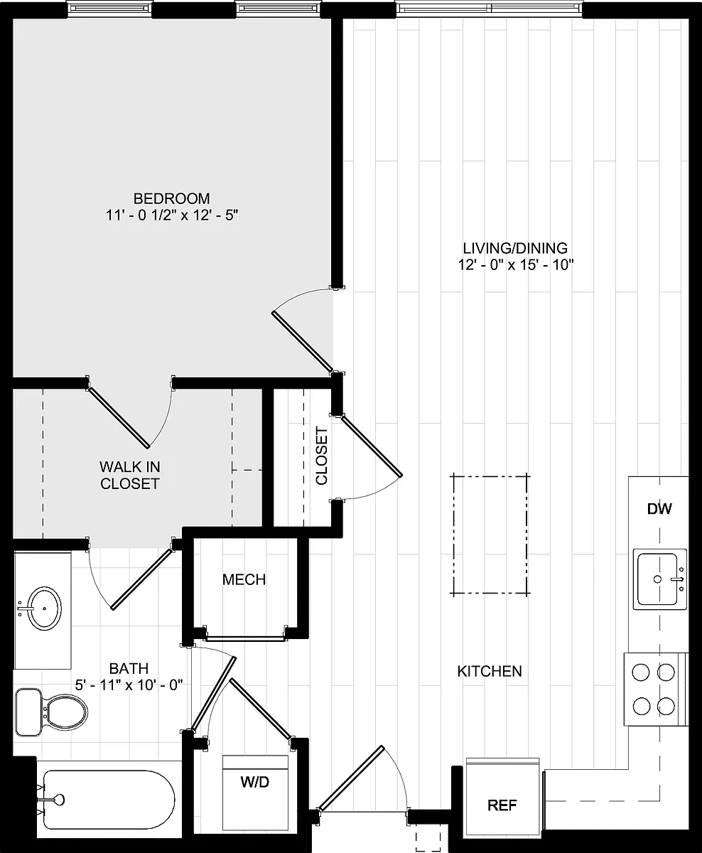 Floor plan A1D