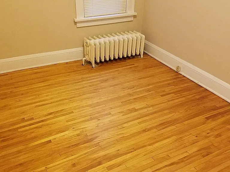 Second BR is in the back corner of the apartment. Very private. With windows on two walls it is airy and bright!