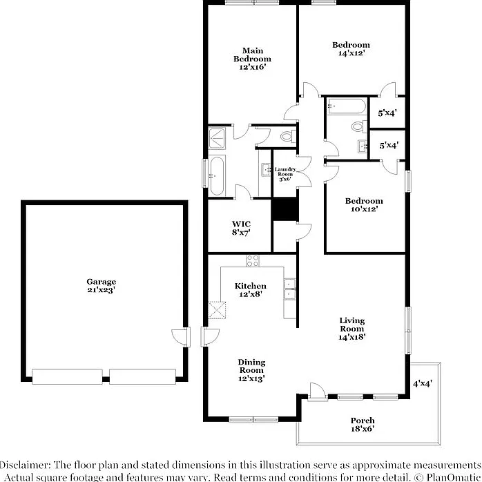 3 bed, 2.0 bath, 1298 sqft, $1,855 — Photo 2