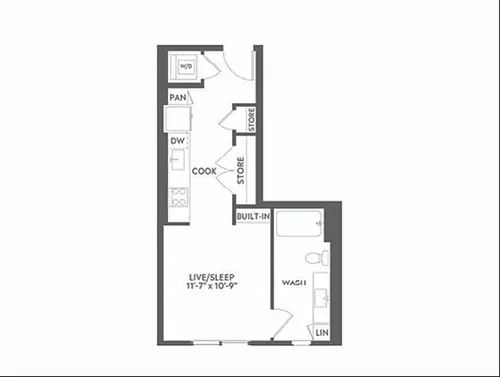 Floor plan E1