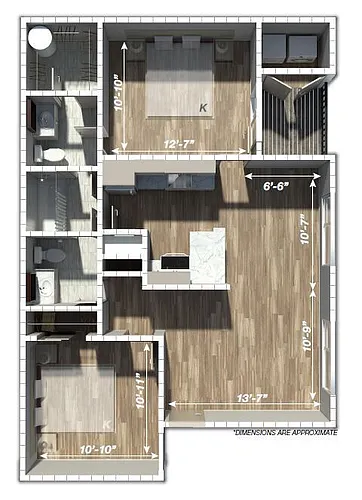 Floor plan B1
