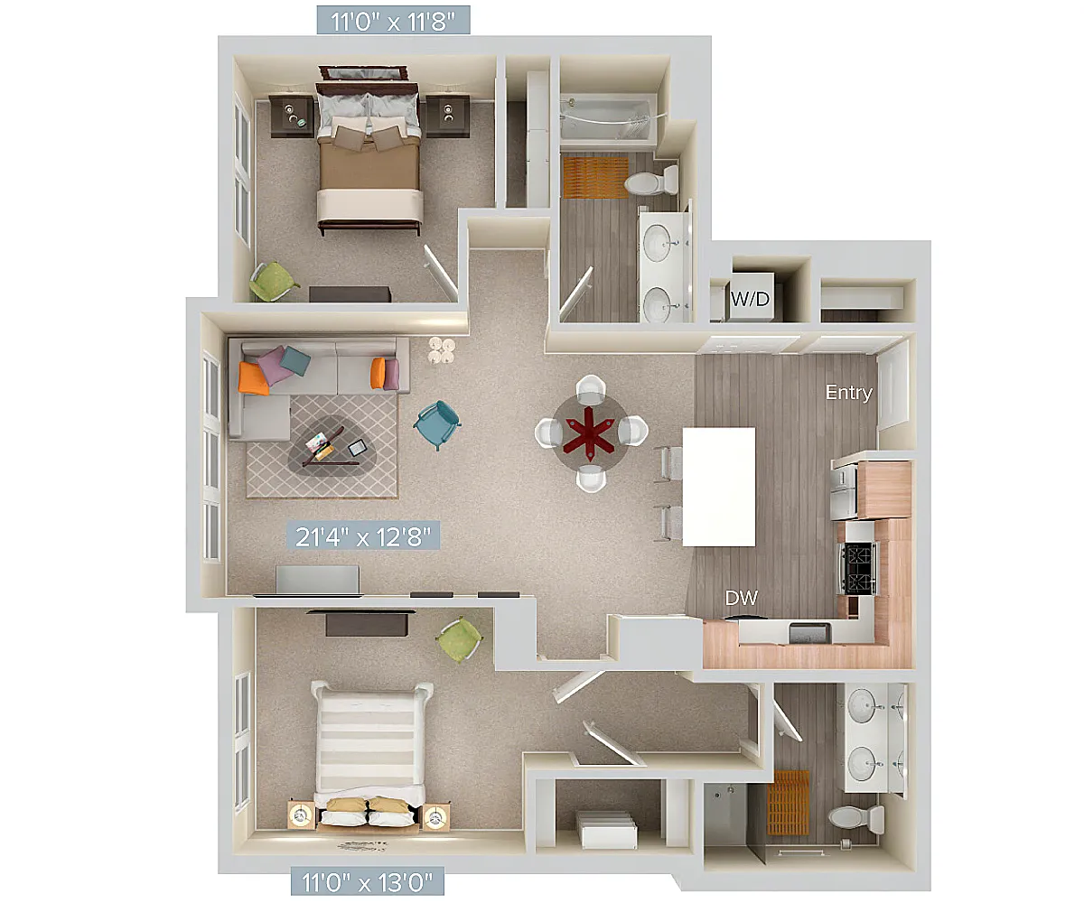 Floor plan B3-sc1-1085