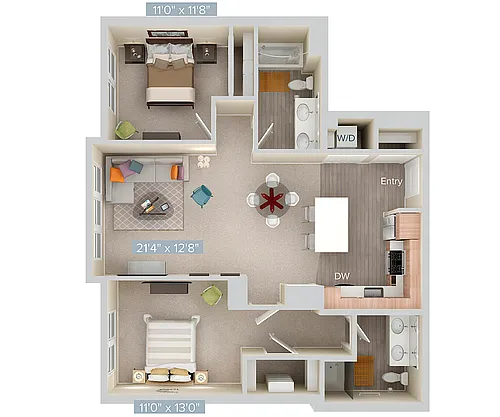Floor plan B3-sc1-1085