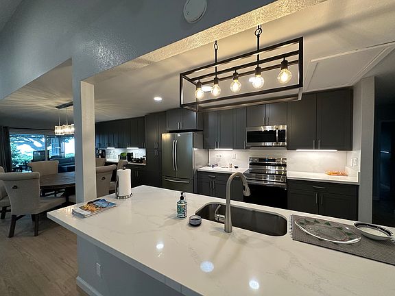 kitchen with huge Island