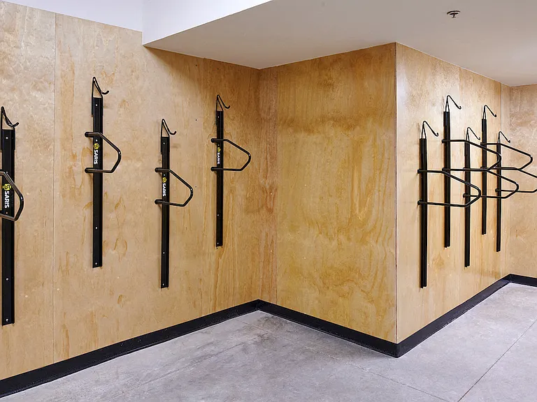Multnomah Station Apartments bike storage