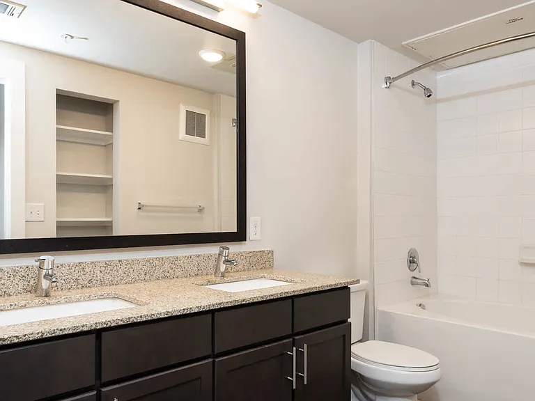 Bathroom with Double Vanity