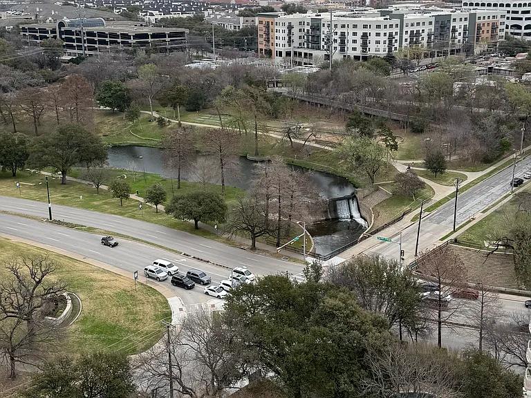 View from balcony