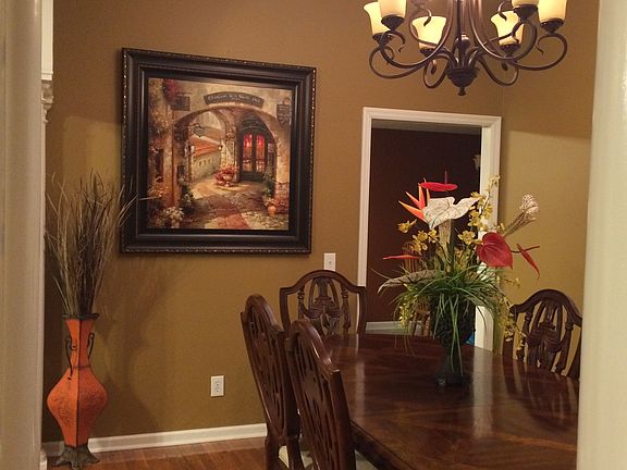 Formal dining area