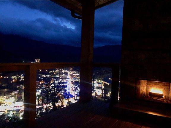 Nighttime over Gatlinburg