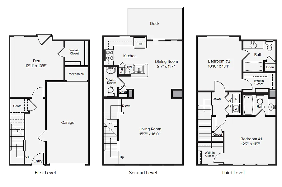 Floor plan B2T-1666