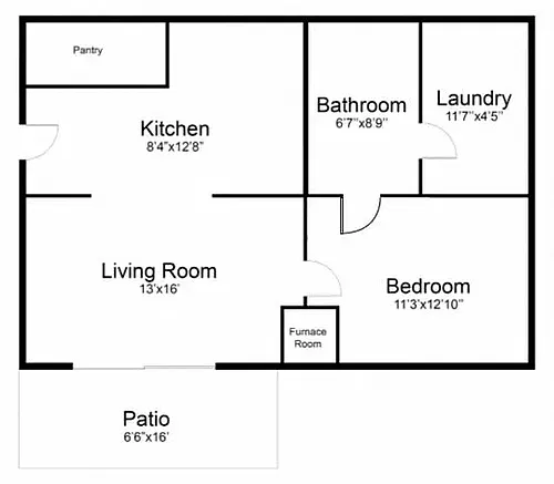 Floor plan Myrtle